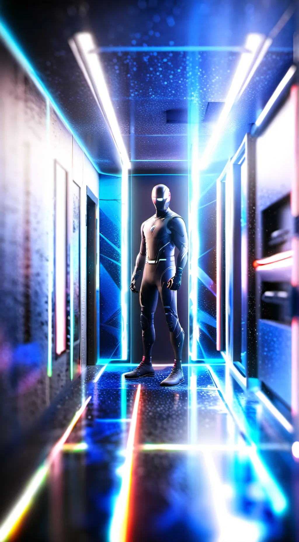 ai character: Cyber Killer background