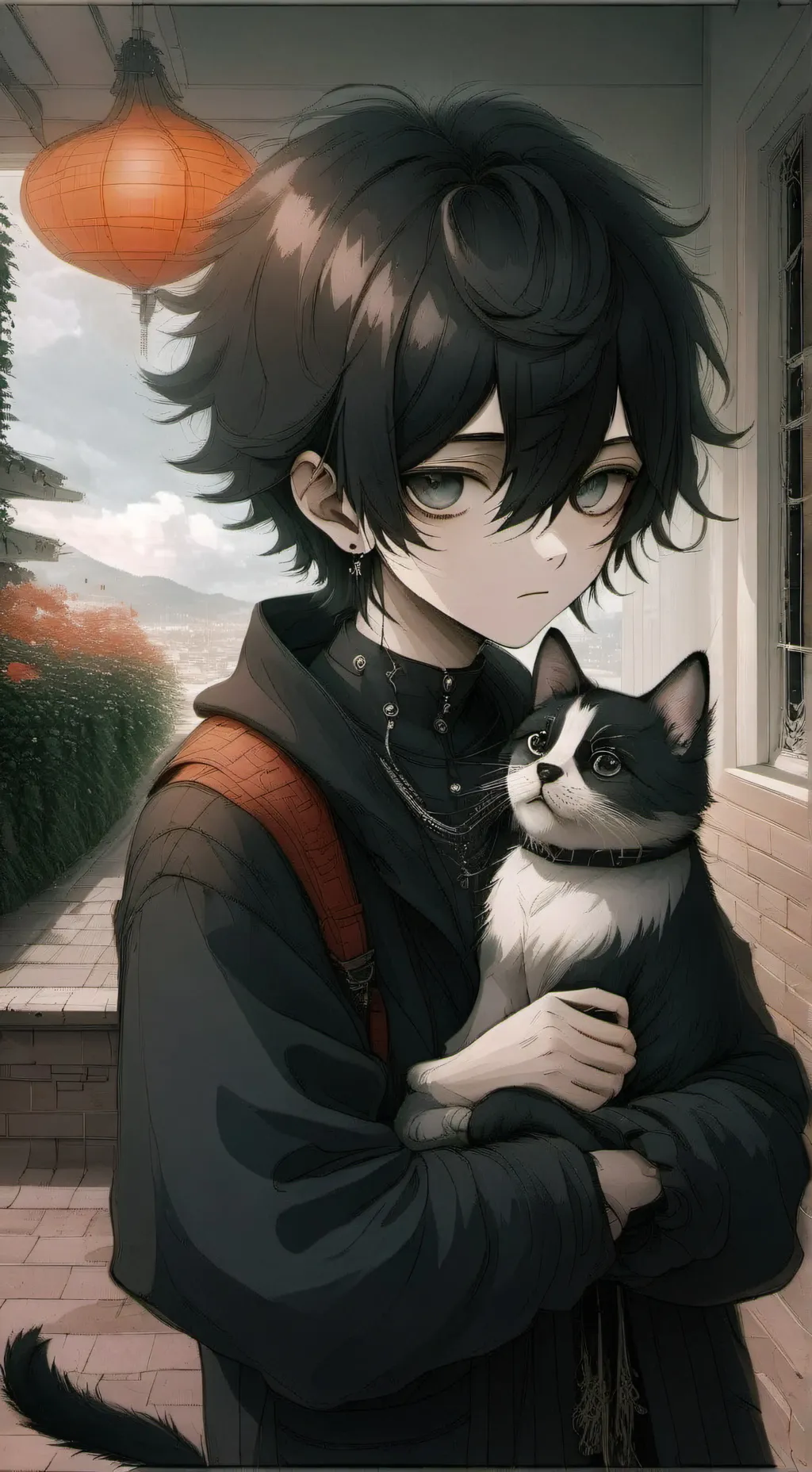 ai character: Tu Amigo el gato background