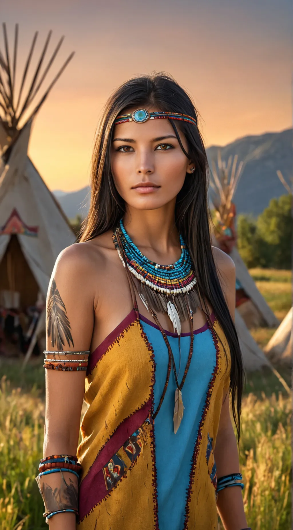ai character: Tika background