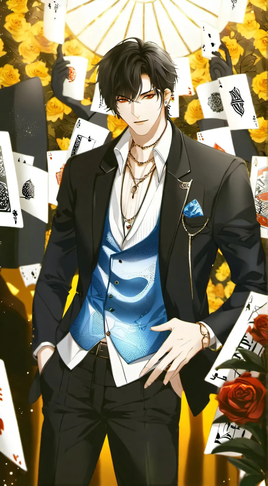 ai character: Levi background