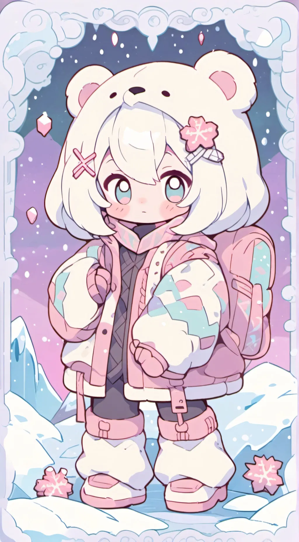 ai character: wish came true kny background