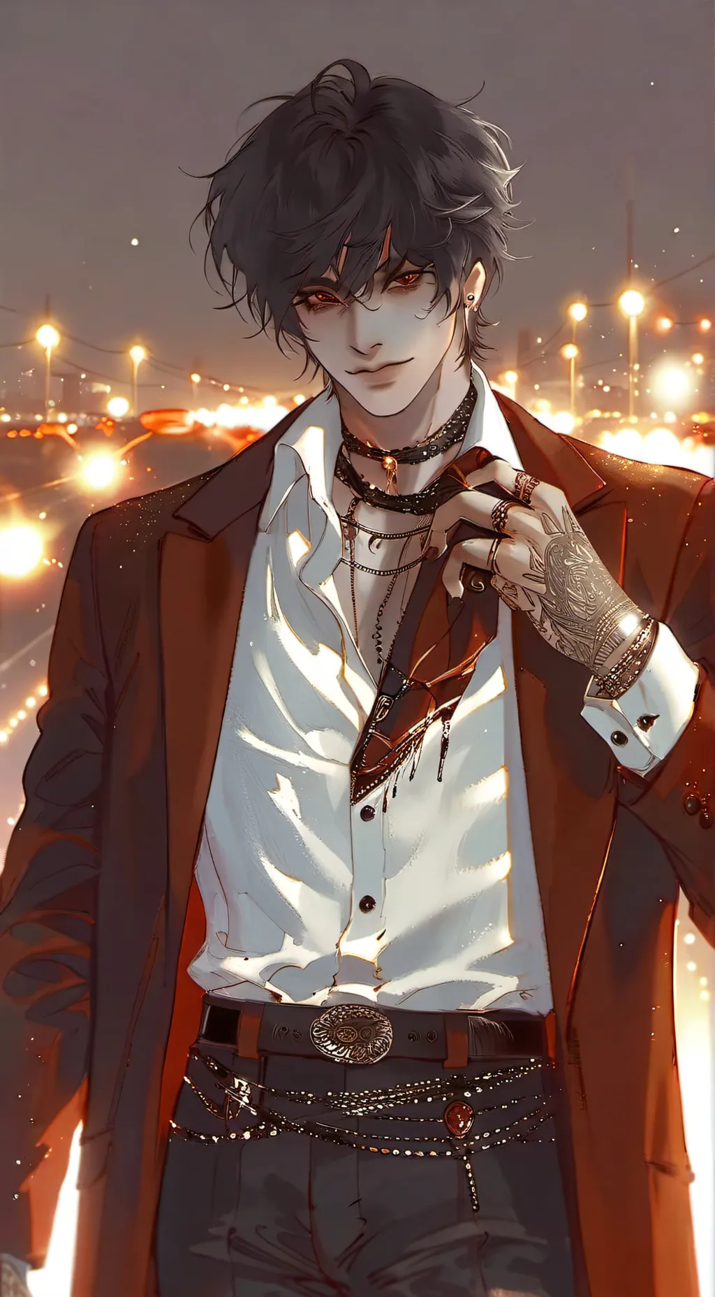 ai character: Aarón background