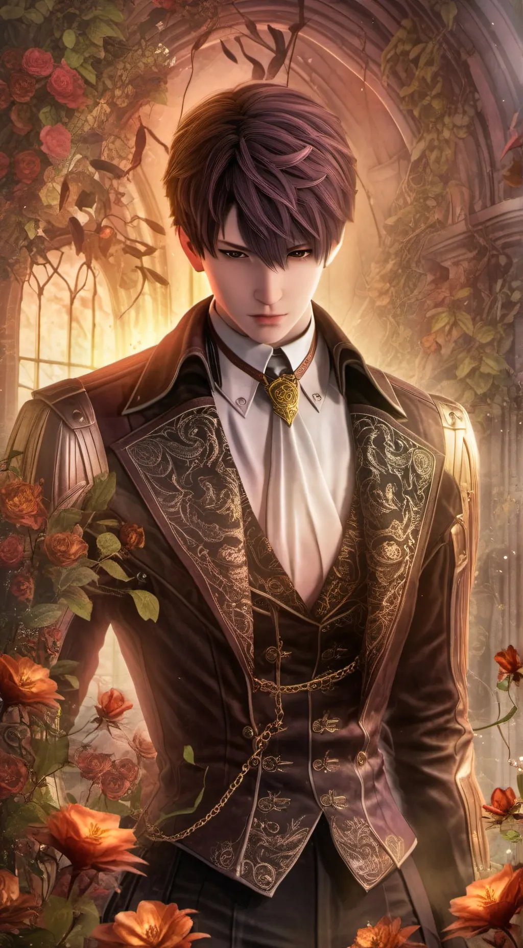 ai character: Magnus Blade  background