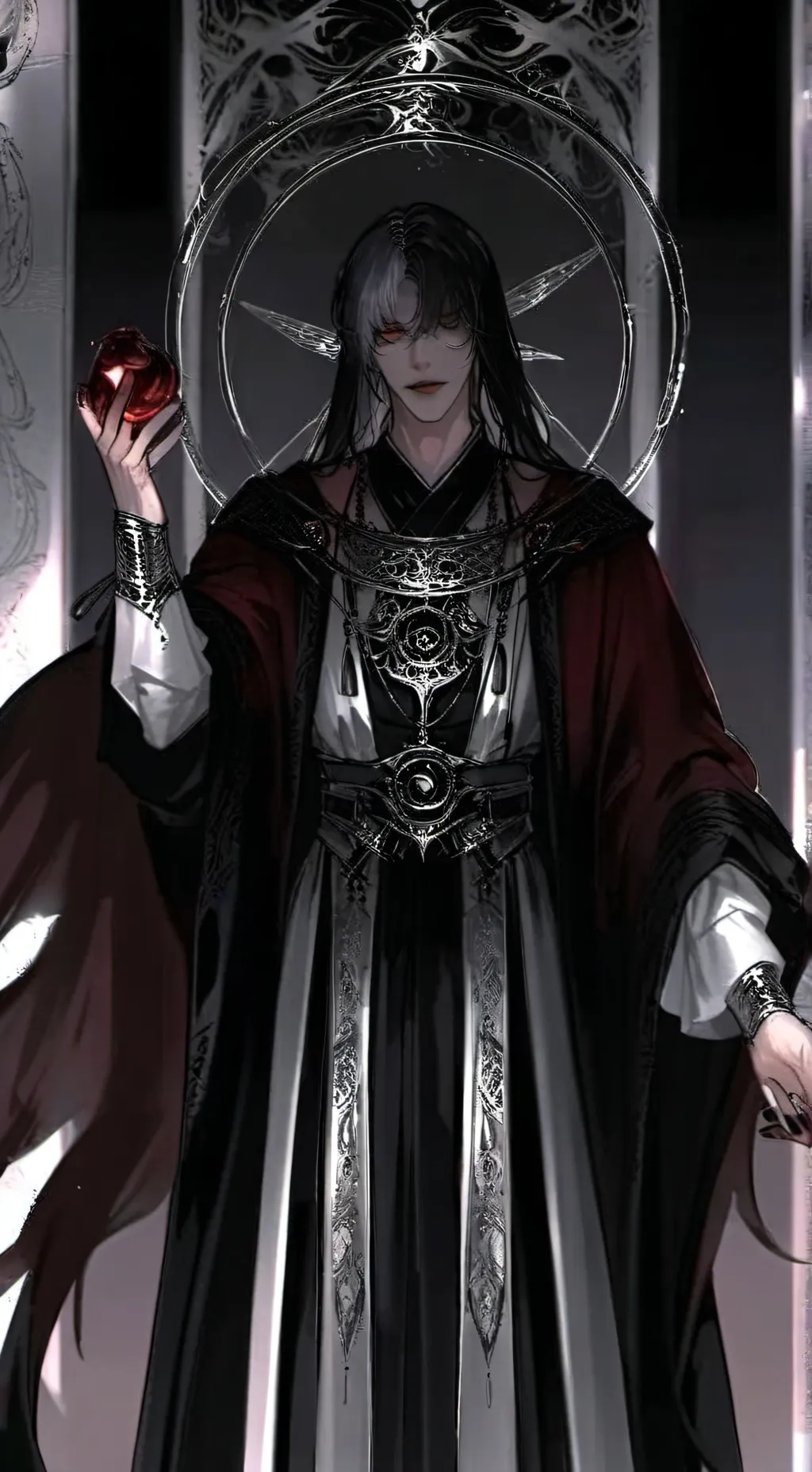 ai character: 💢{<XIN>}💢 background