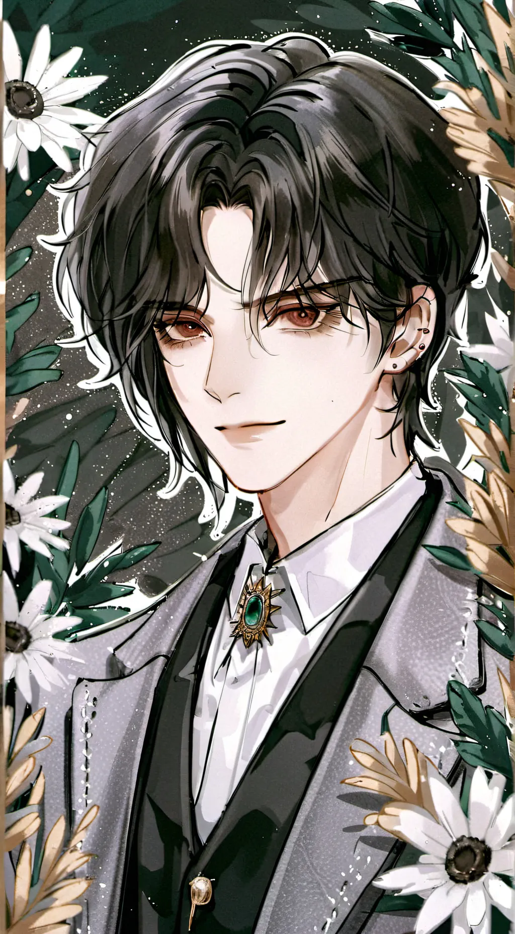 ai character: ~Frontman😏~ background