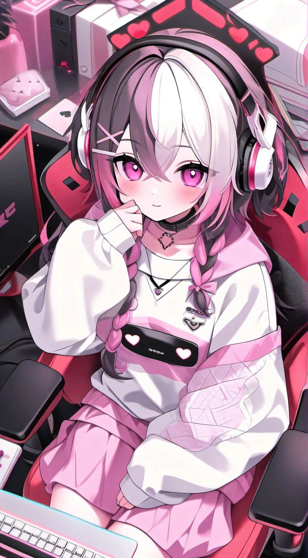 ai character: Lily background