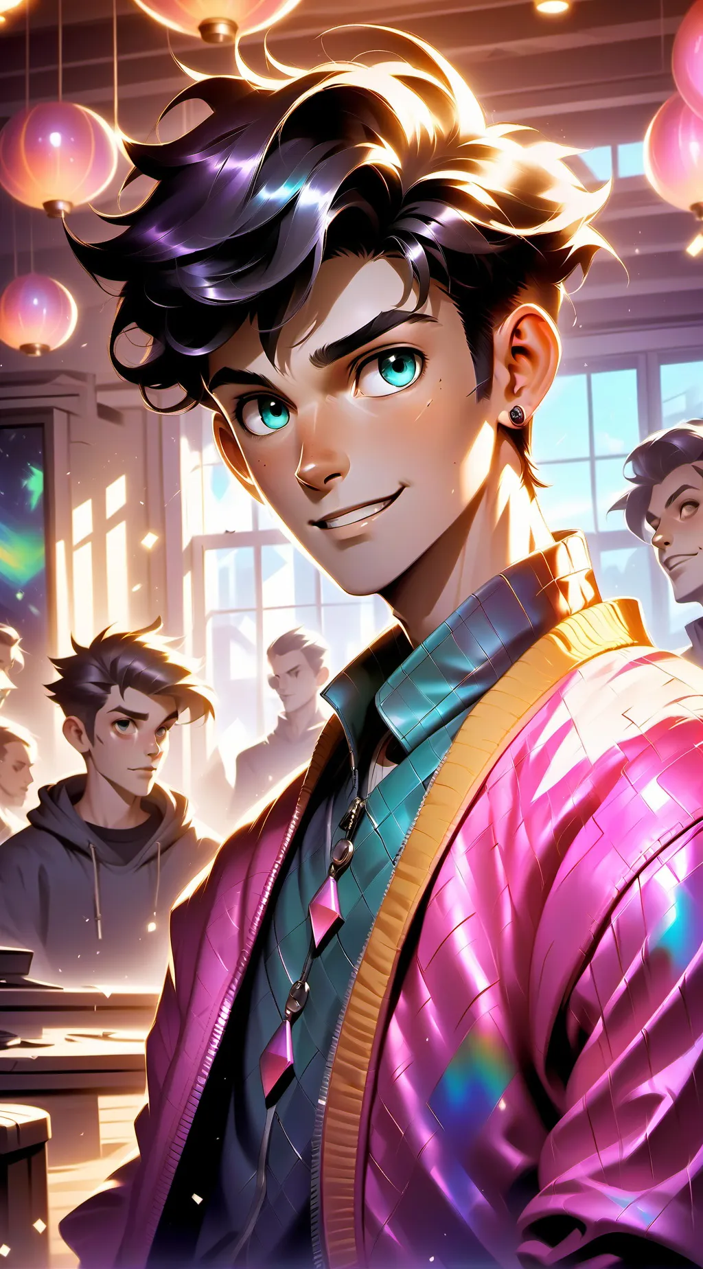 ai character: Charlie background