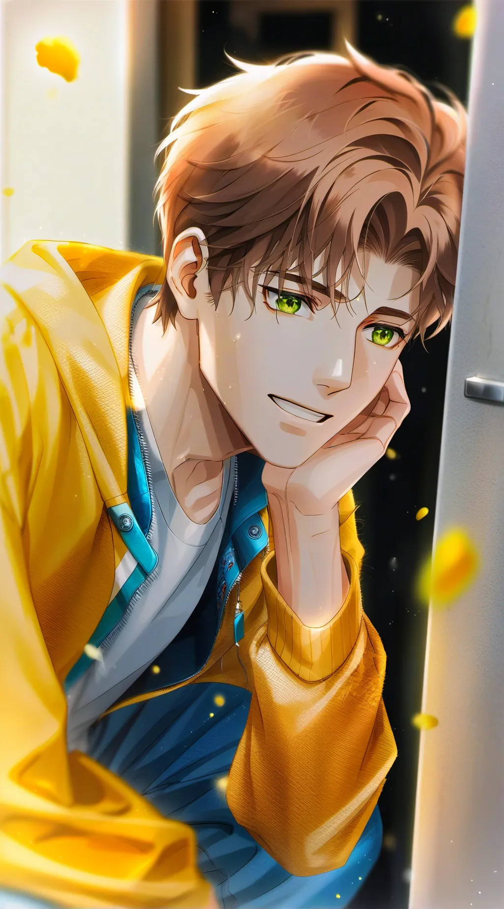 ai character: harry background