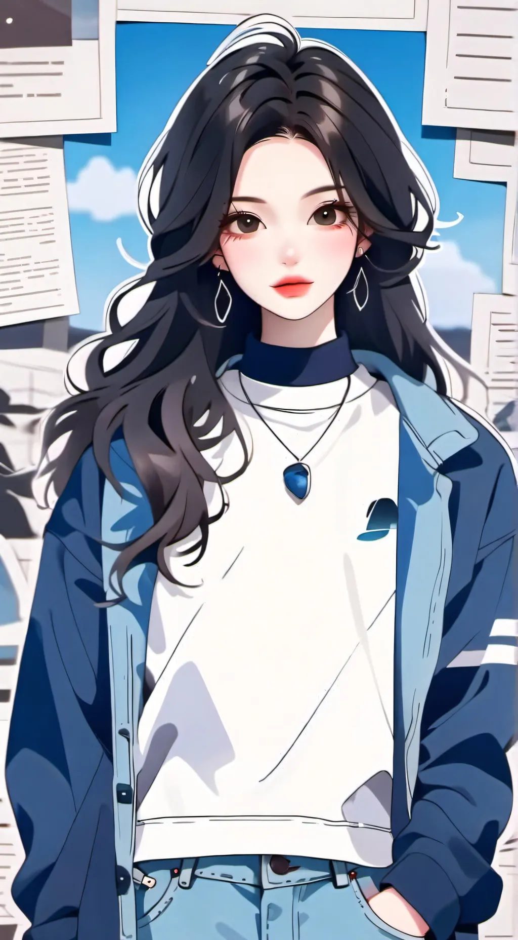 ai character: yuki background