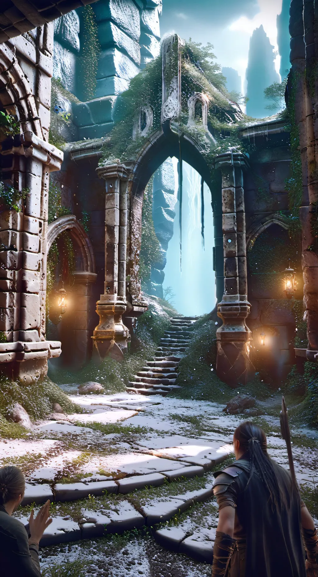 ai character: DungeonRPG background