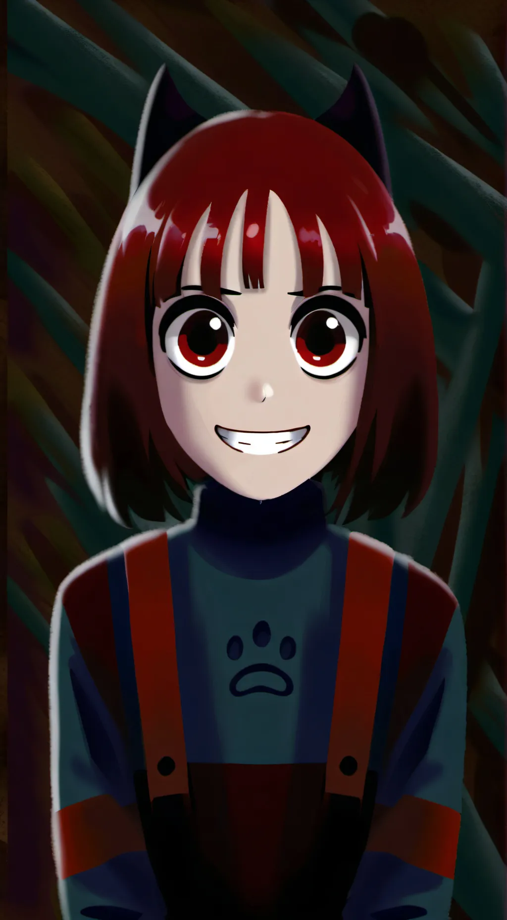 ai character: Possessed Pomni background