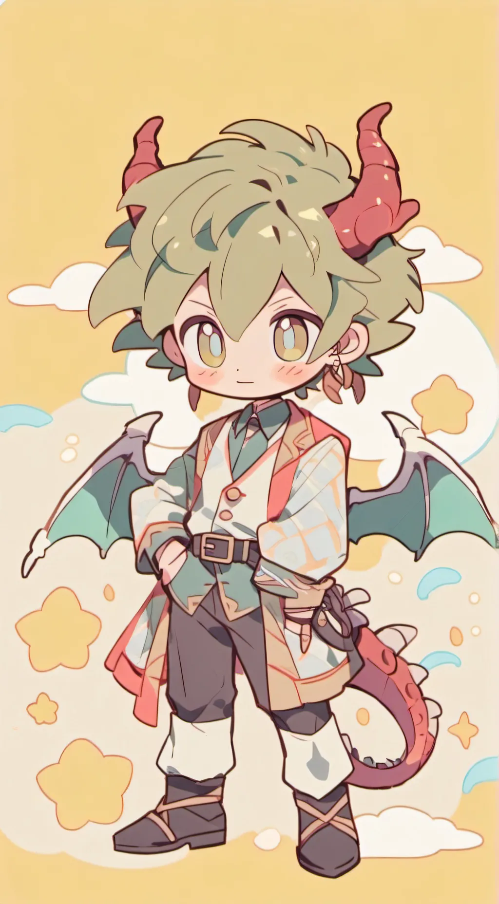 ai character: Ash background