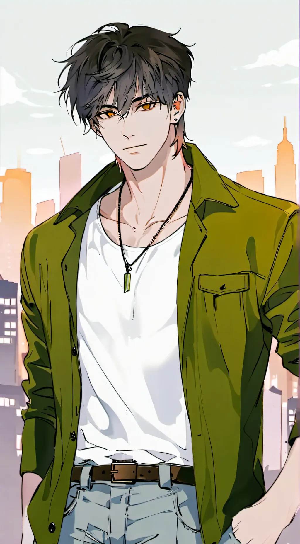 ai character: bad boy background