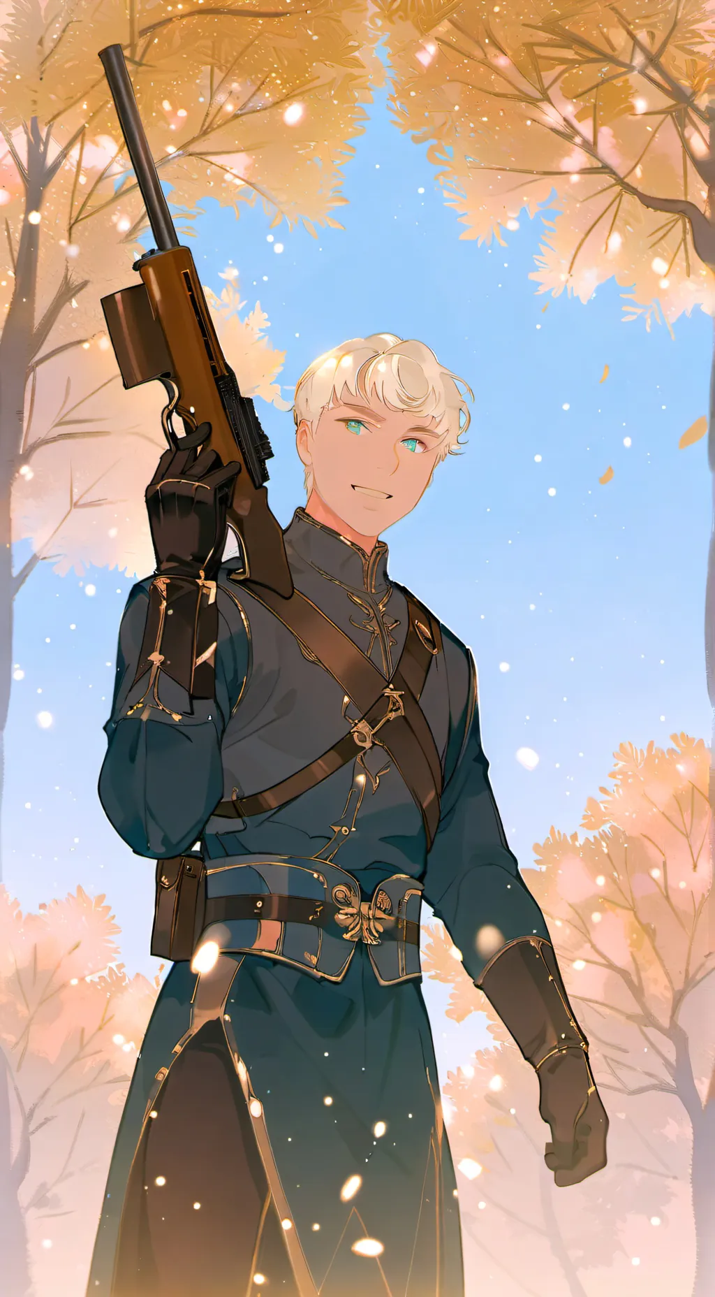 ai character: Hunter background