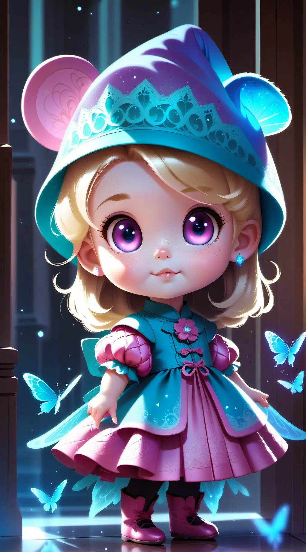 ai character: Lizzy background
