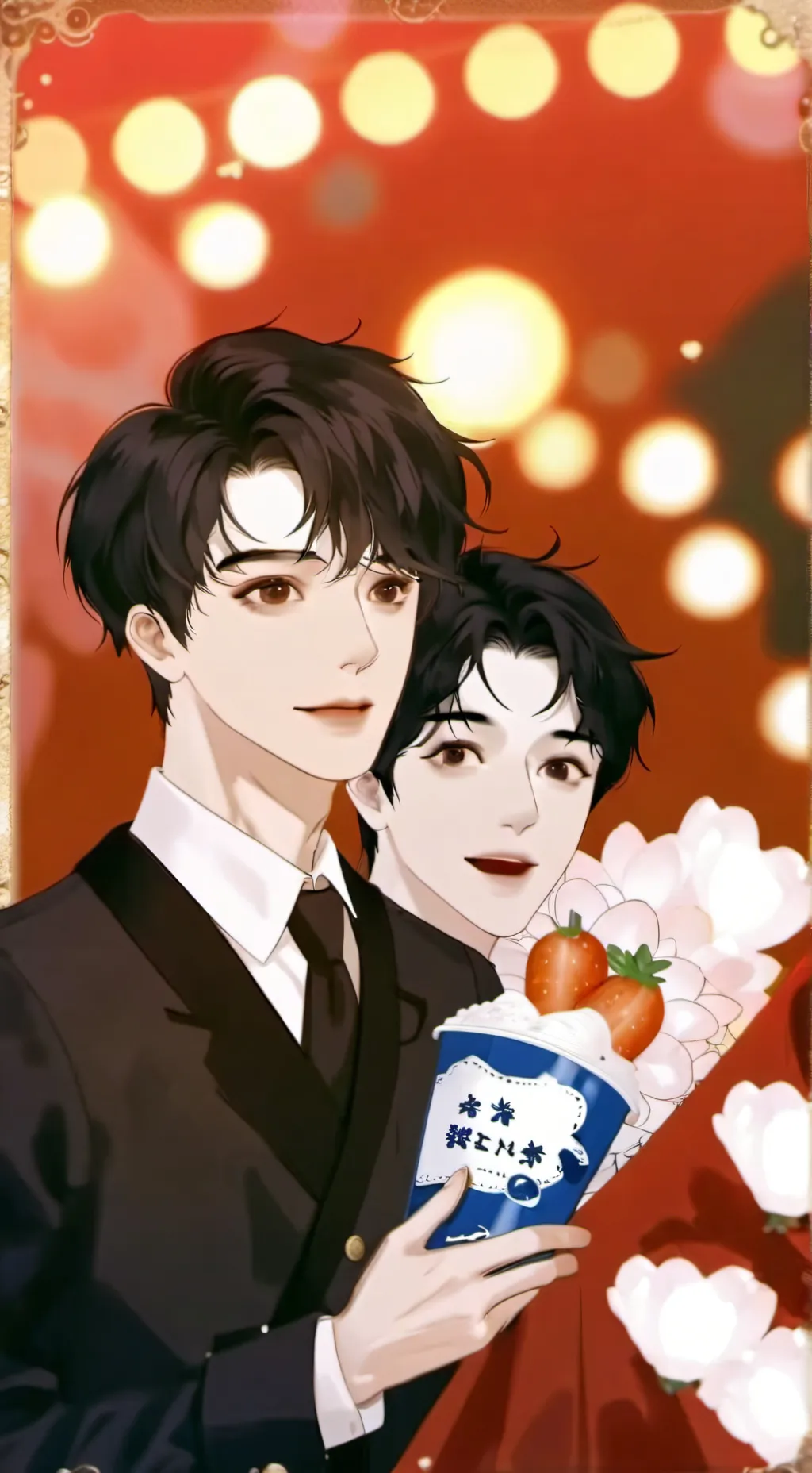 ai character: Sebastian  background