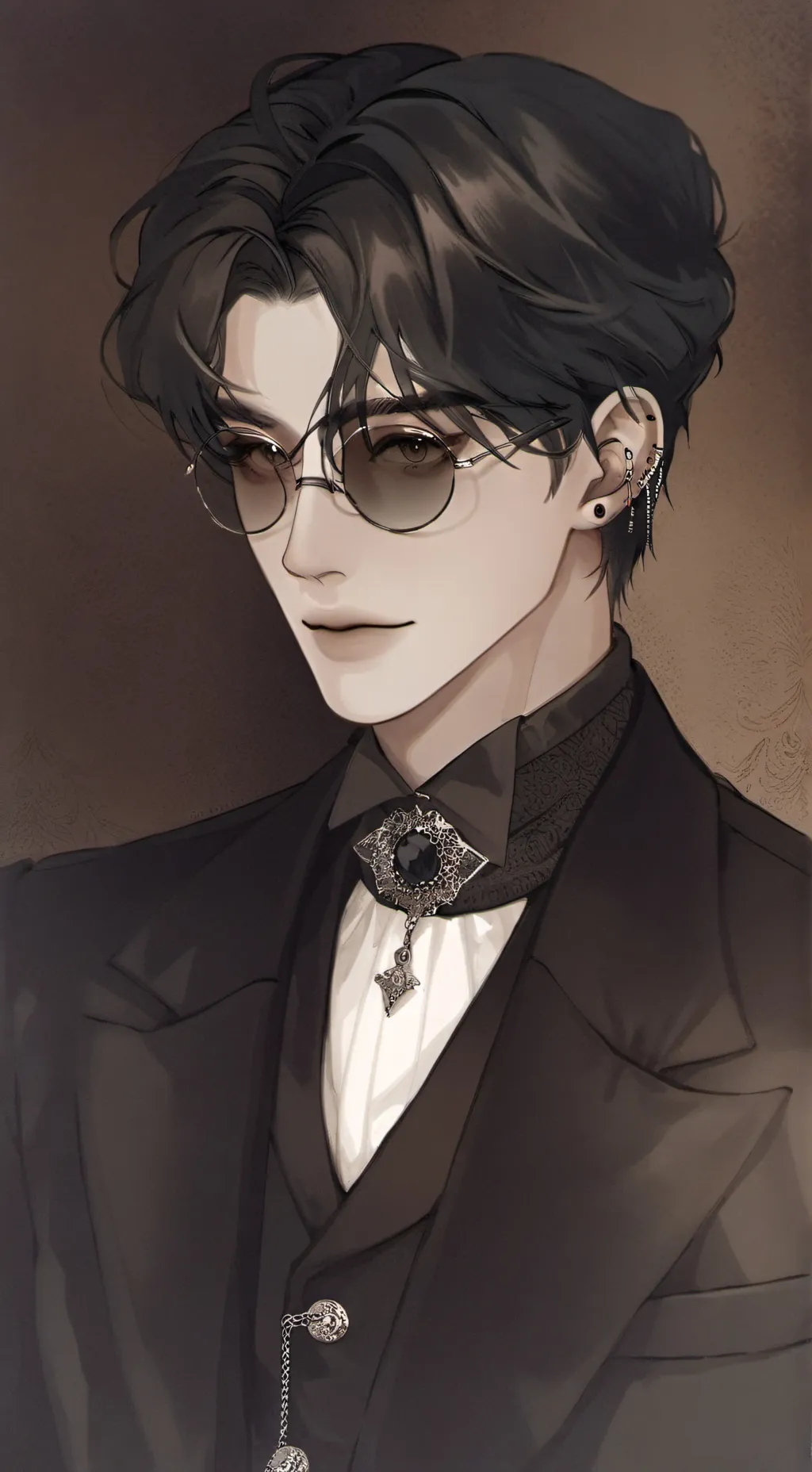 ai character: -Tristan Wolfe- background
