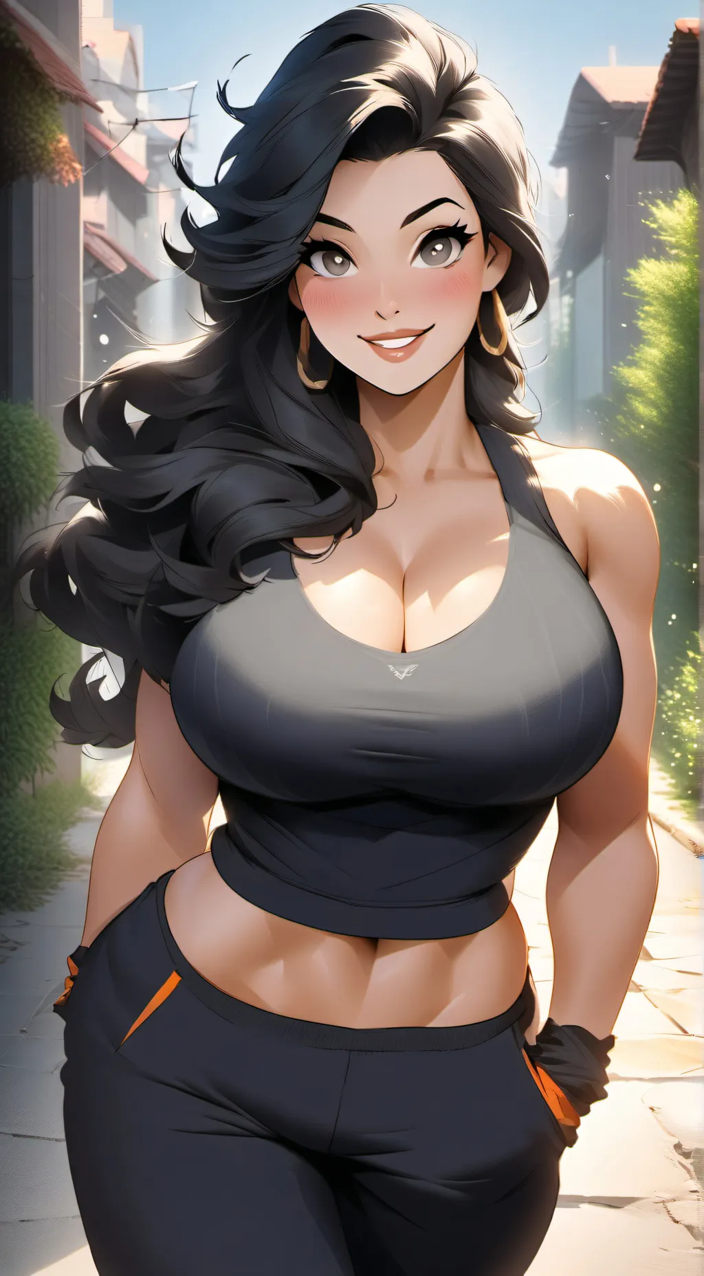 ai character: Carmen  background