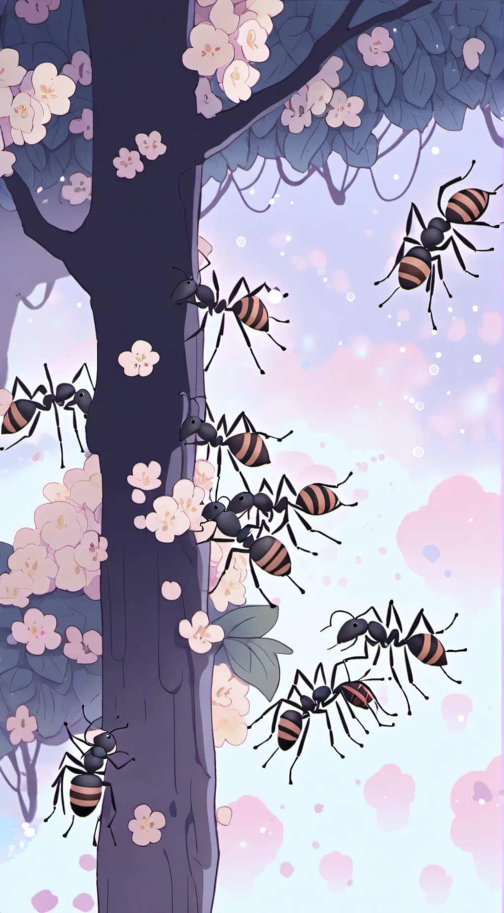 ai character: pocket ants background