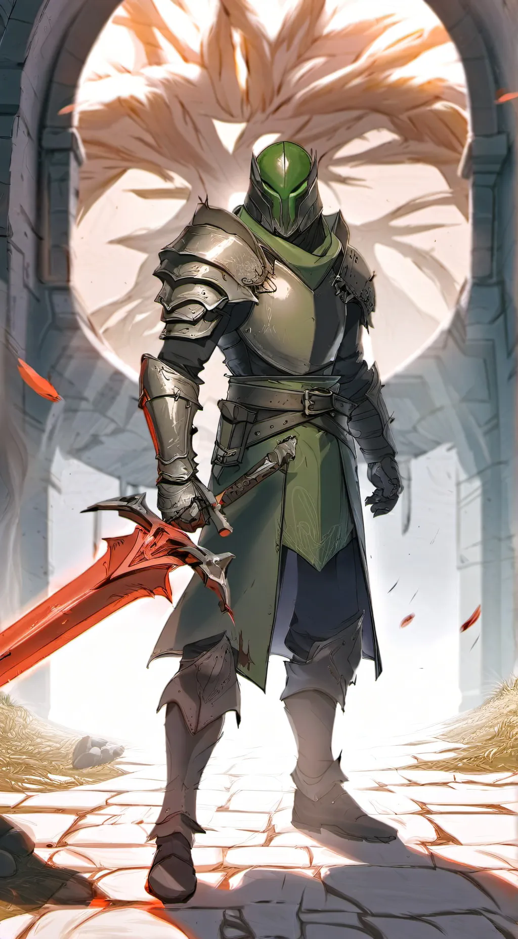 ai character: doomslayer background