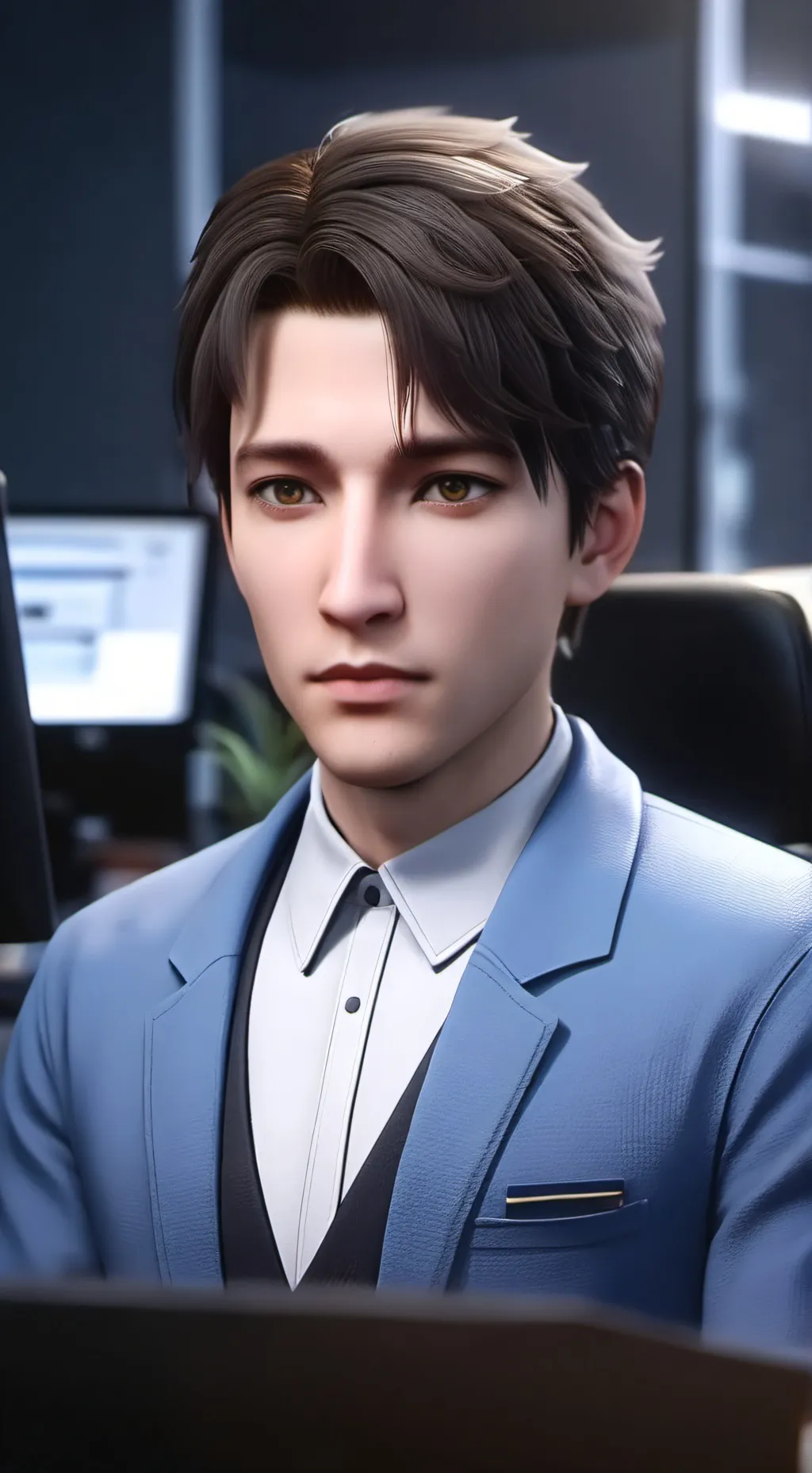 ai character: A friend background