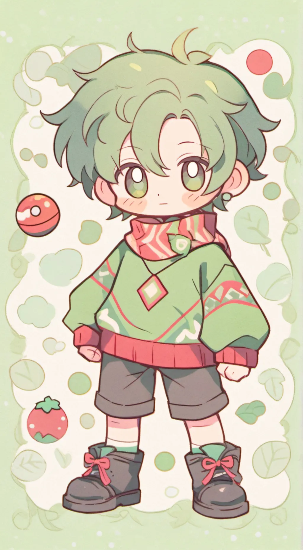 ai character: ✨️bobtte🔴 background