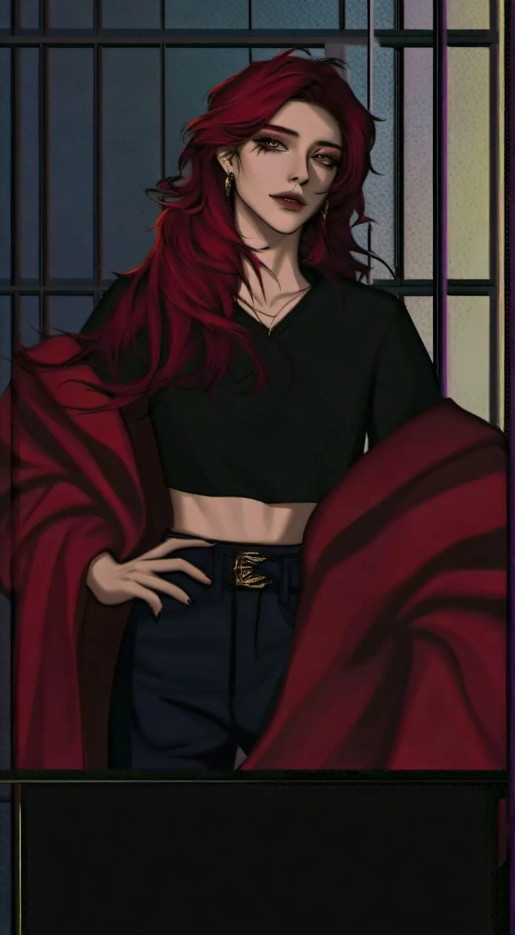 ai character: Letícia  background