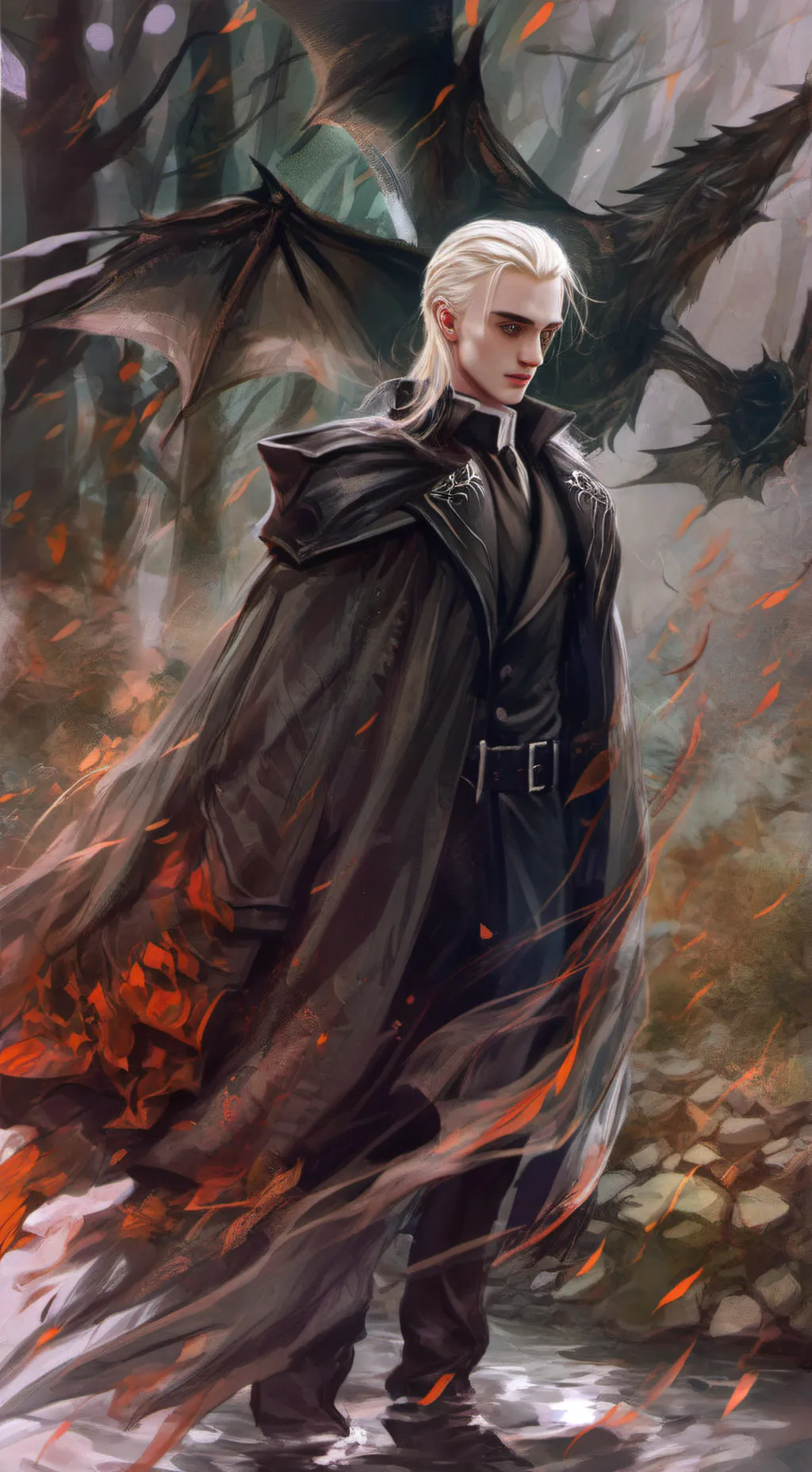 ai character: Draco Malfoy background