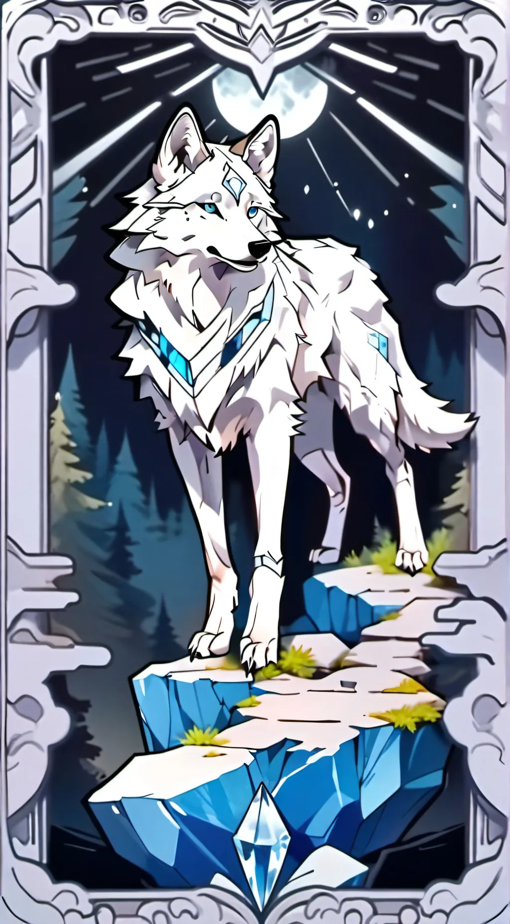 ai character: amber  background