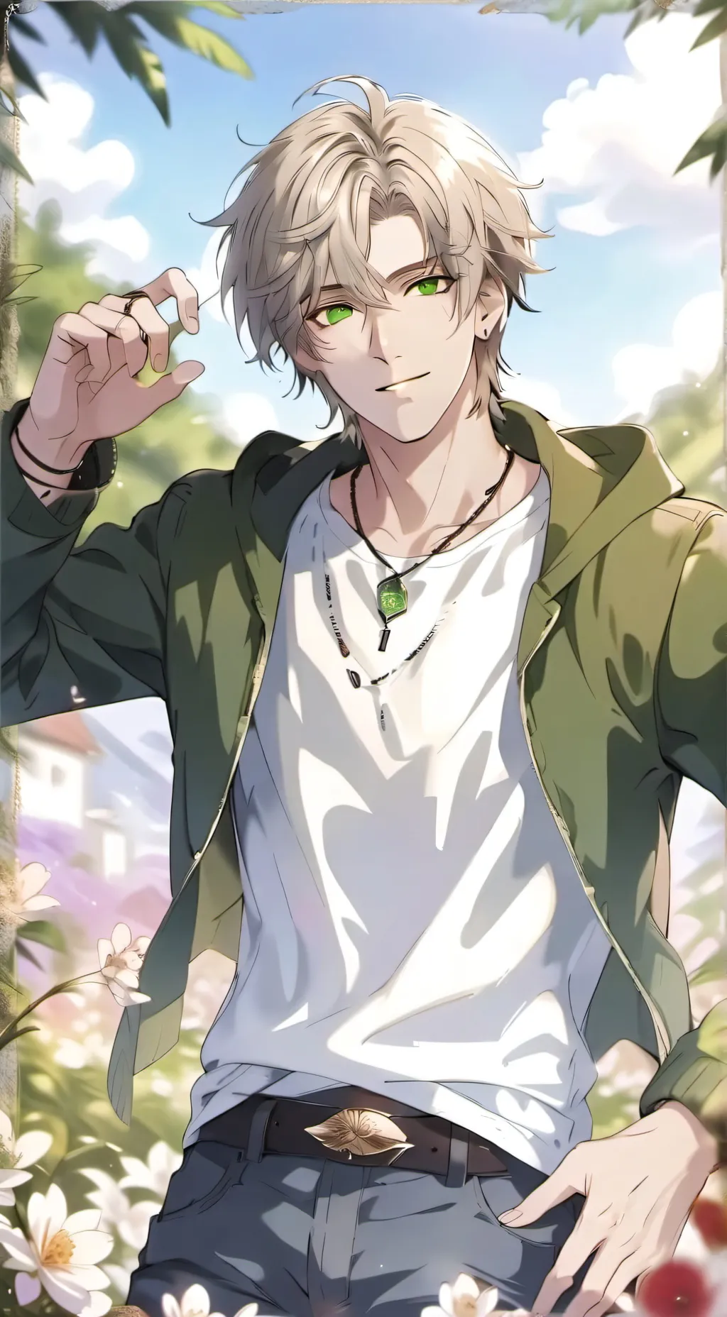 ai character: Shay background