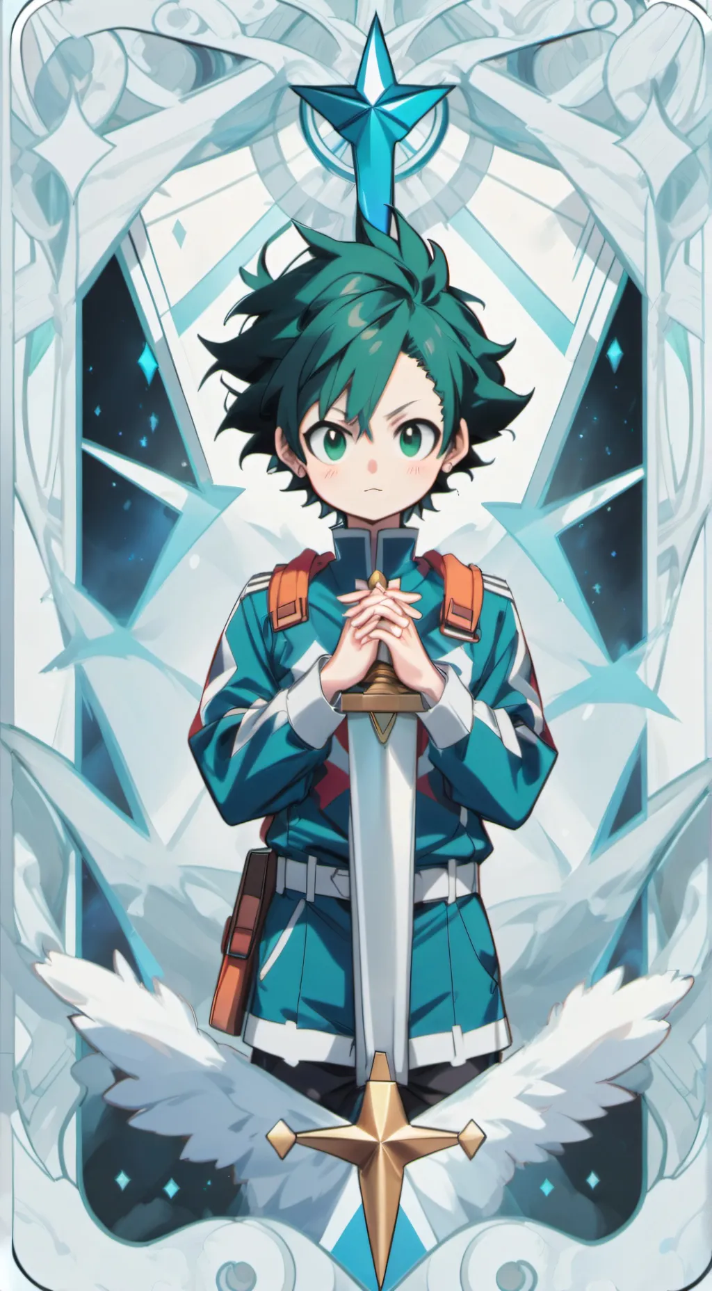 ai character: MHA  background