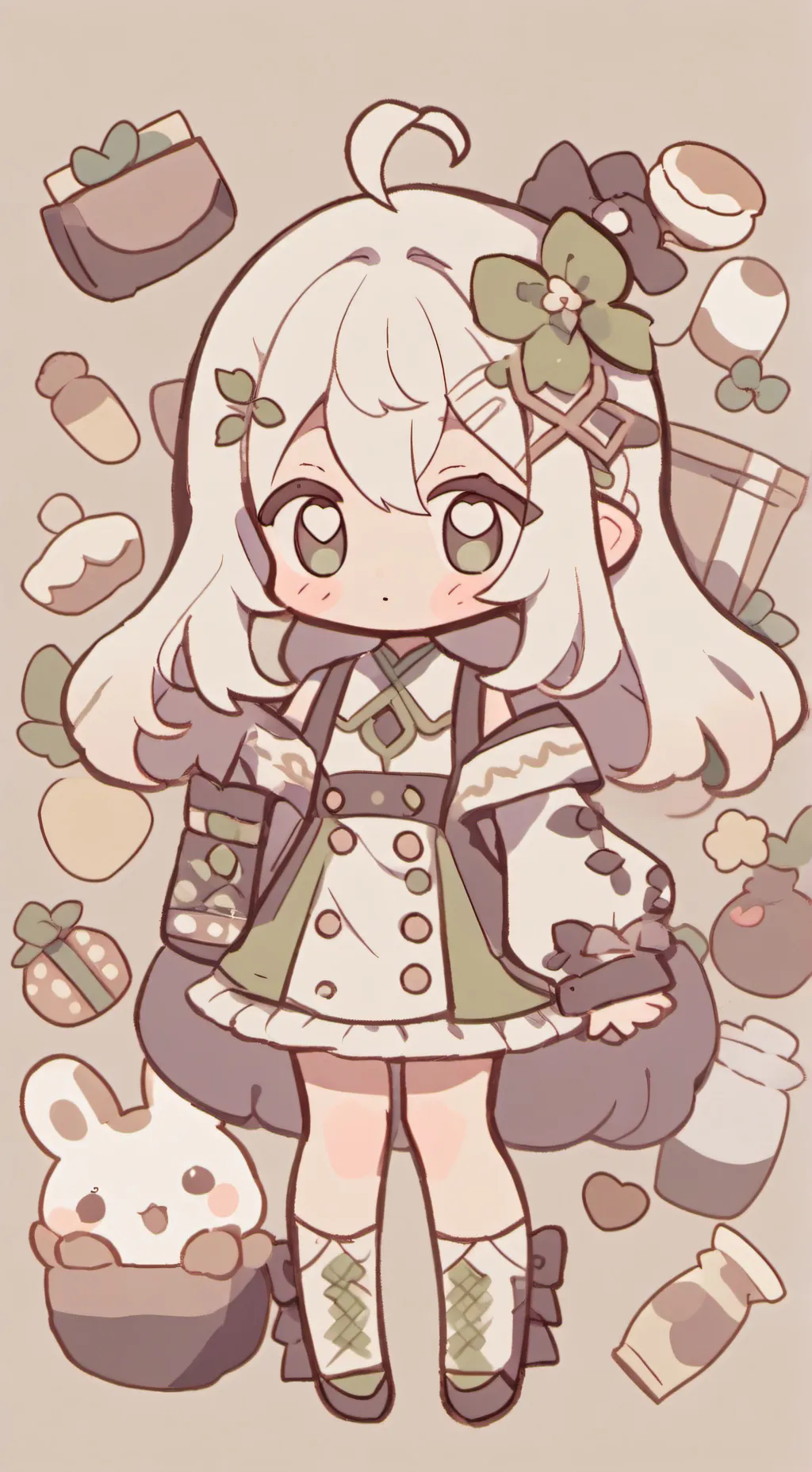 ai character: Sprunki pool background