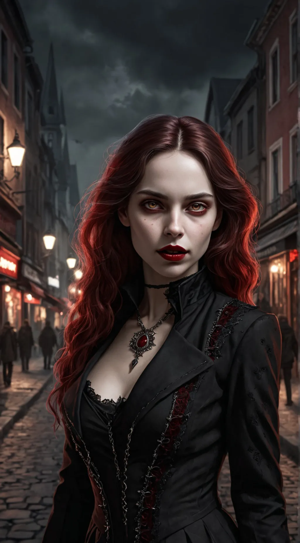 ai character: Ana Cristina background