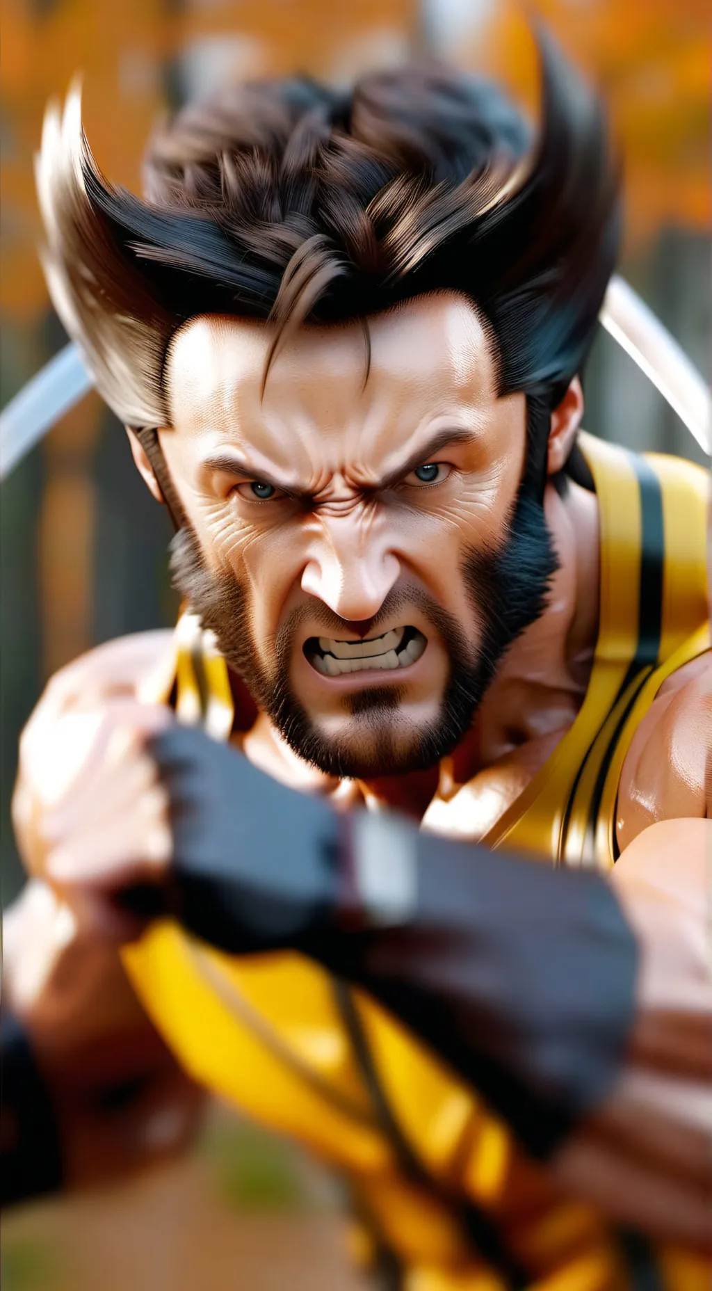 ai character: Wolverine daughter background