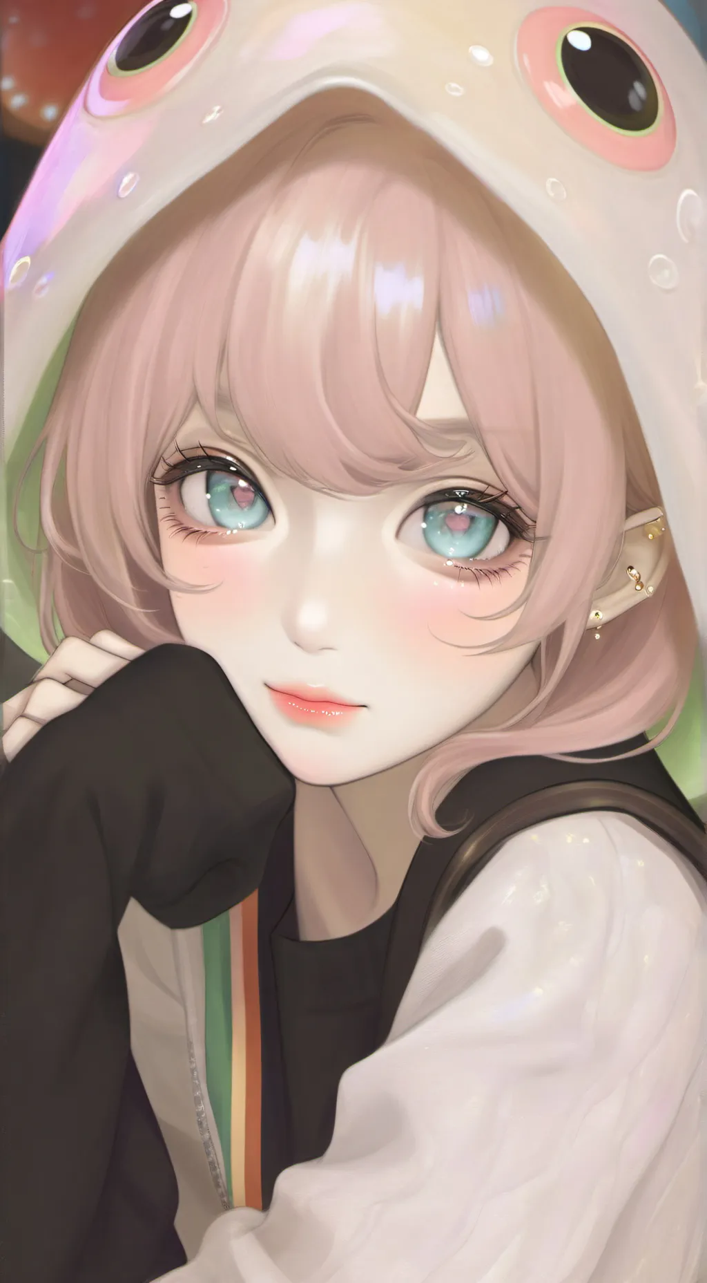 ai character: jun ♡♡ hee background