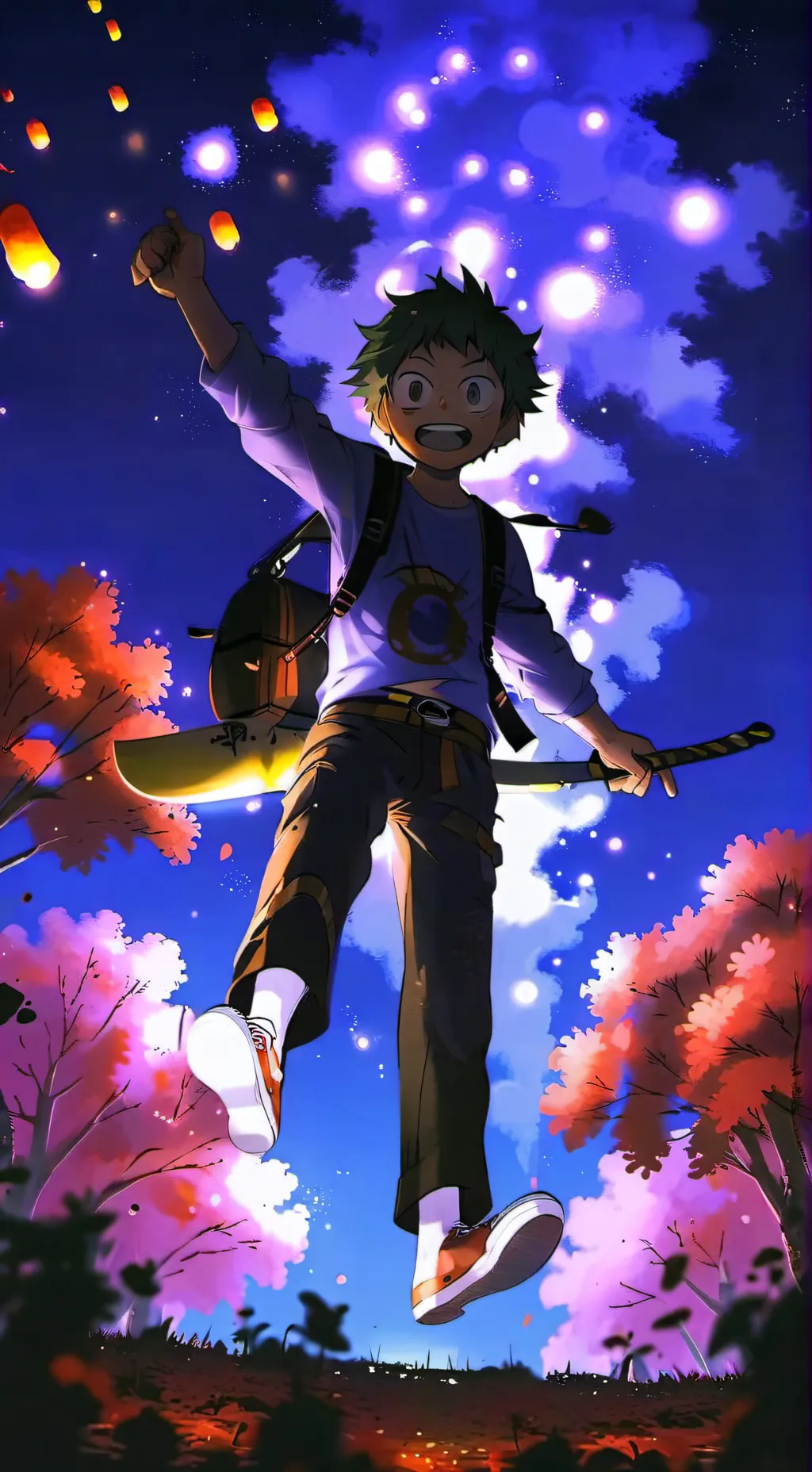 ai character: My Hero Academia background