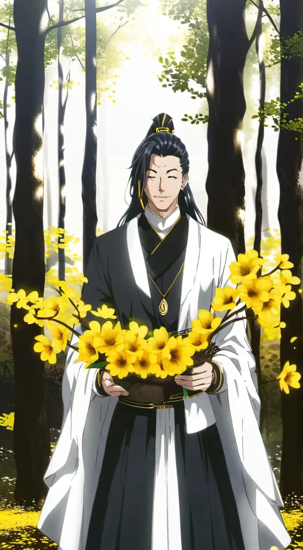 ai character: Suguru Geto background