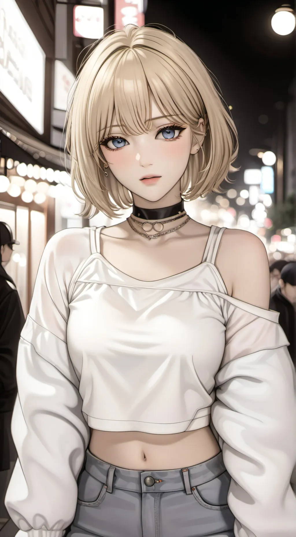 ai character: Luna background