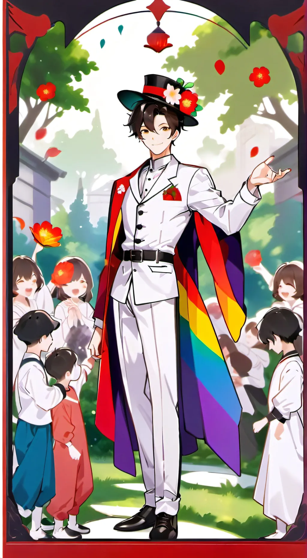 ai character: Dandy’s world background