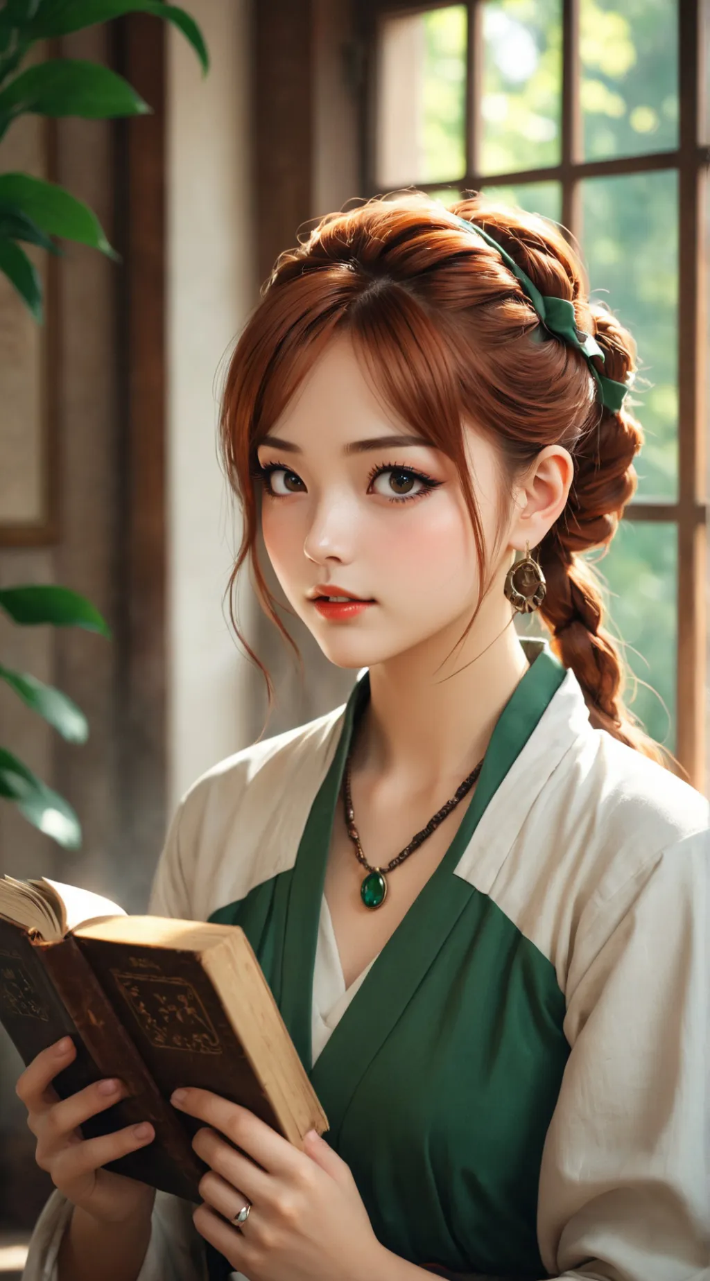 ai character: Mia background