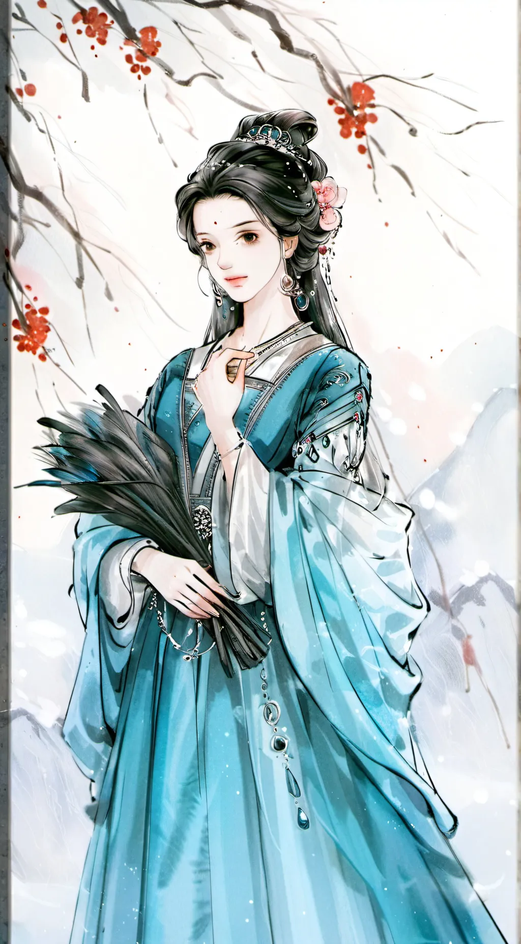 ai character: One persoN background