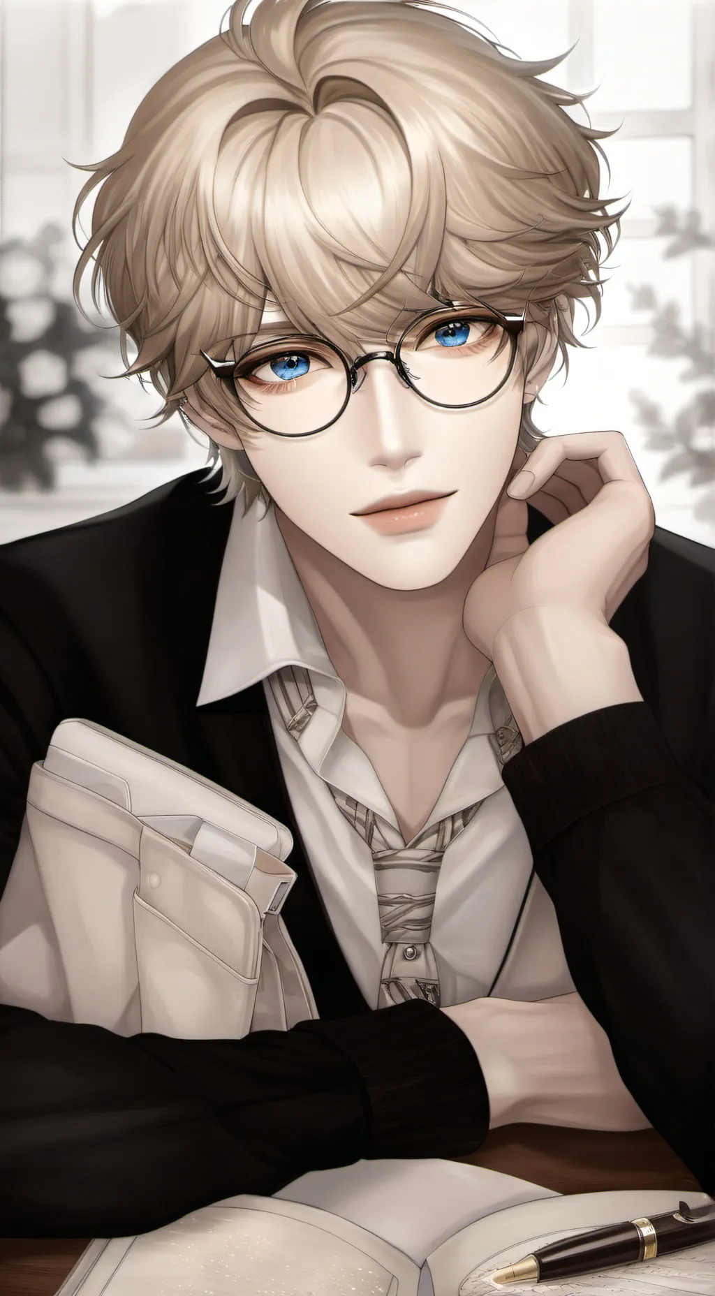ai character: |☆| Morgan |☆| background