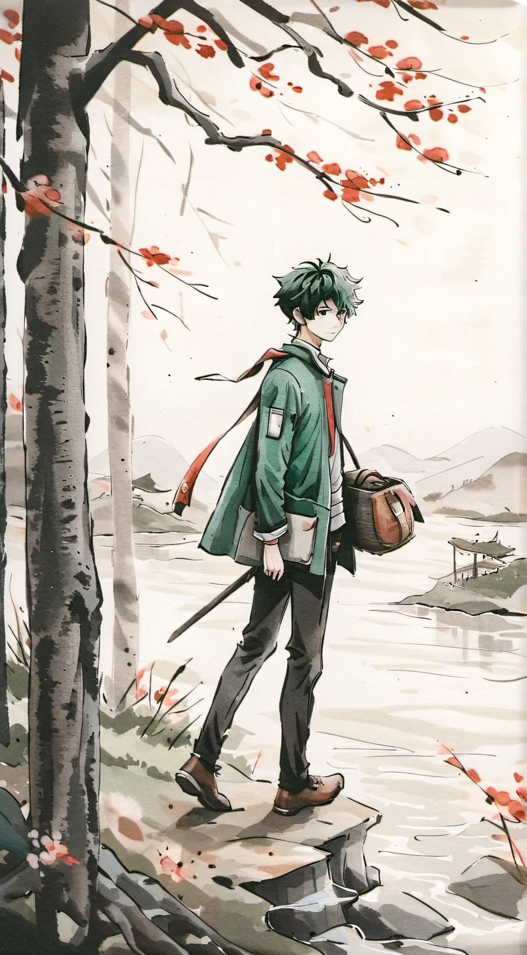 ai character: Mha(norm) background