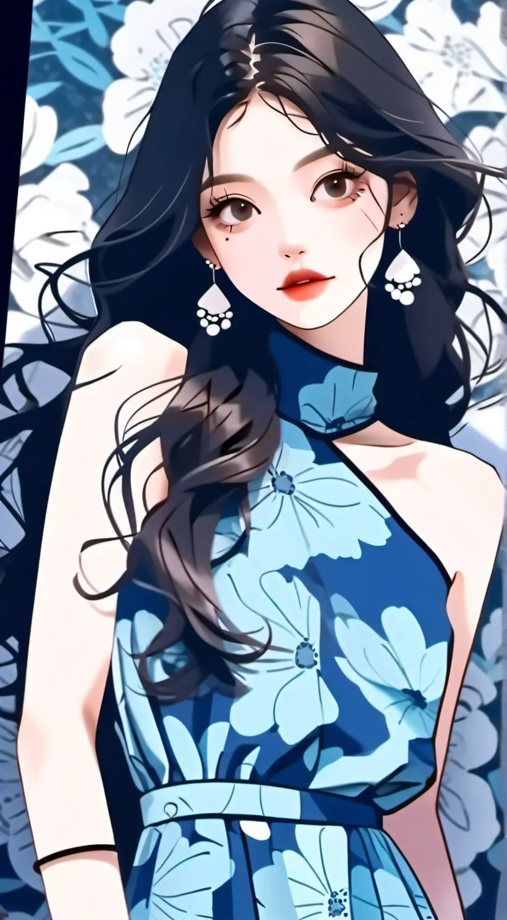 ai character: labubu background