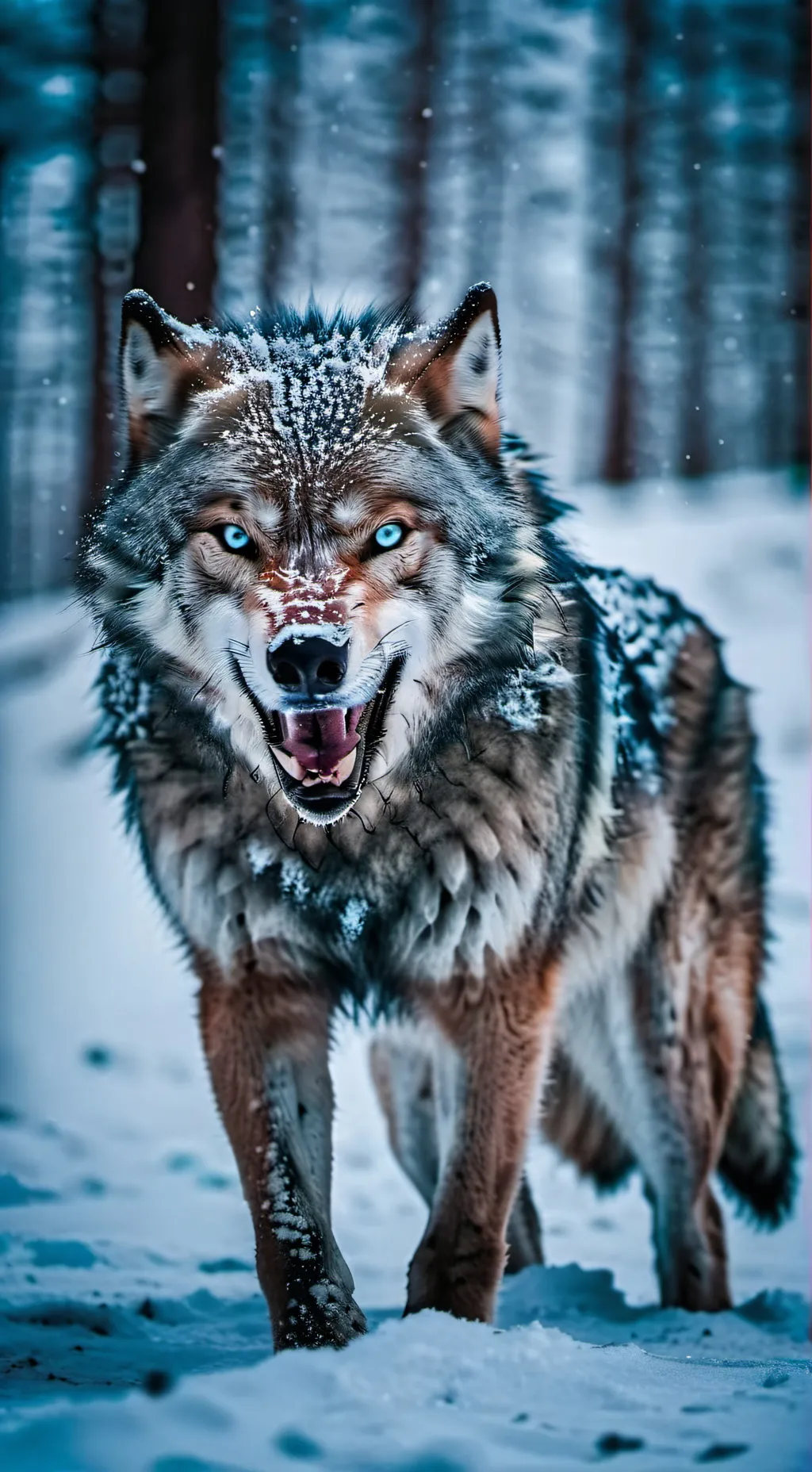 ai character: Wolf pack background