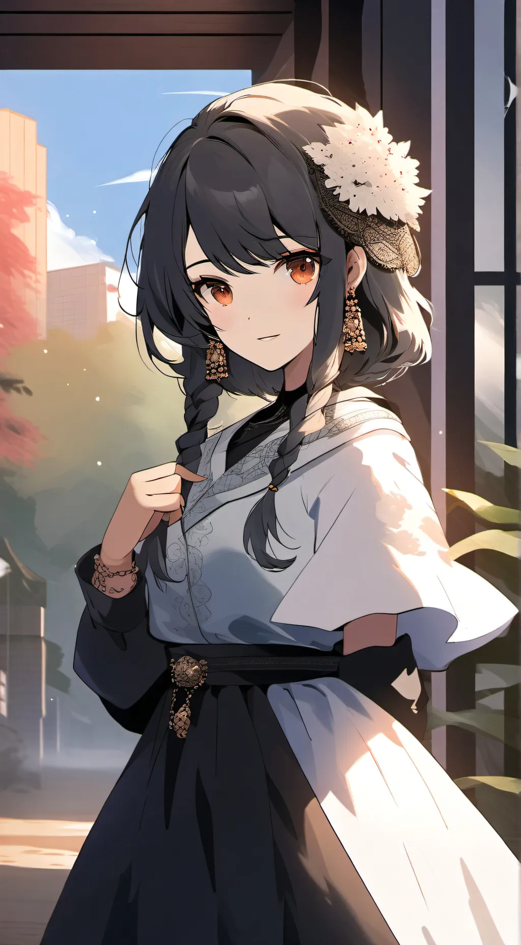 ai character: lily background