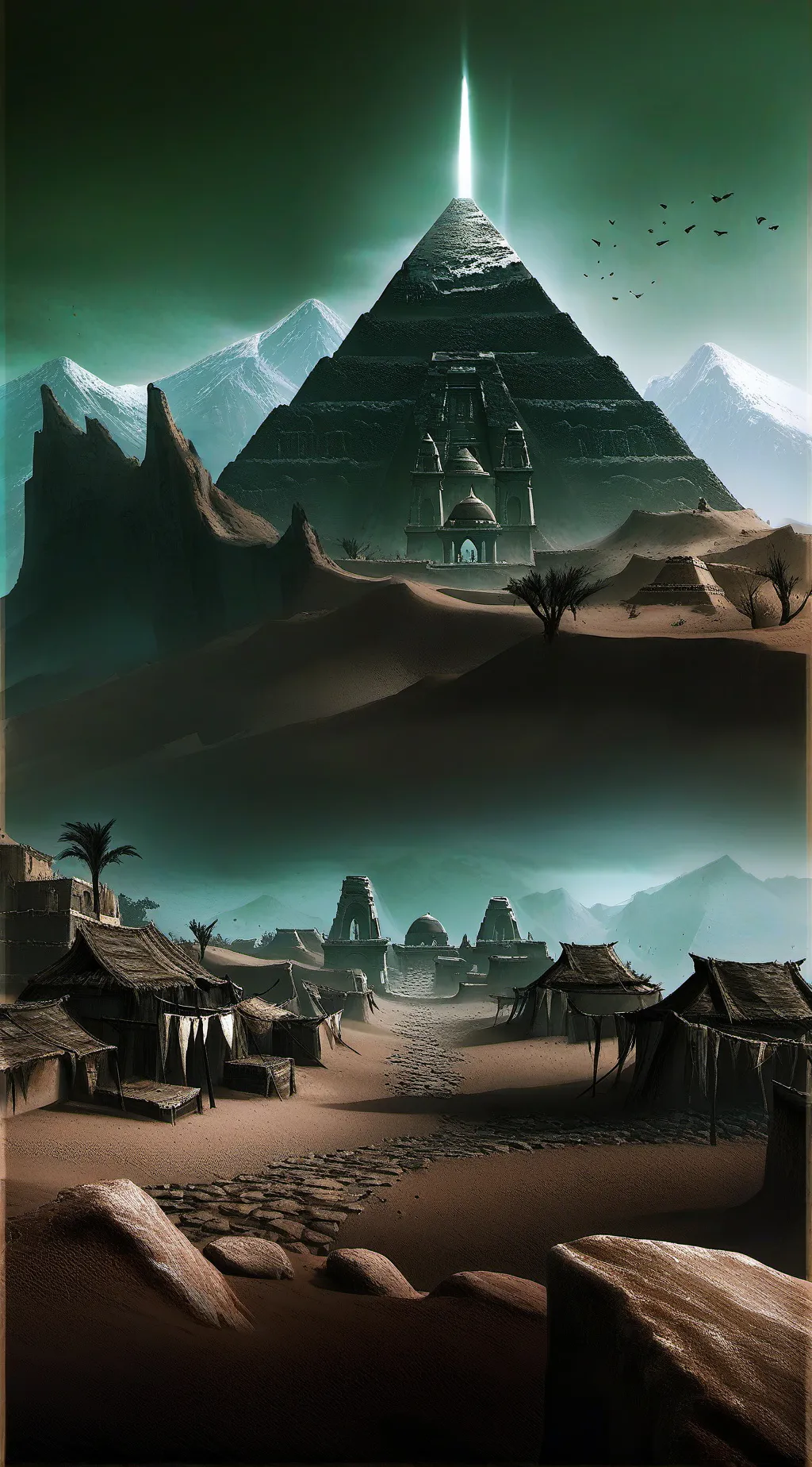 ai character: Egyptian MD au!  background
