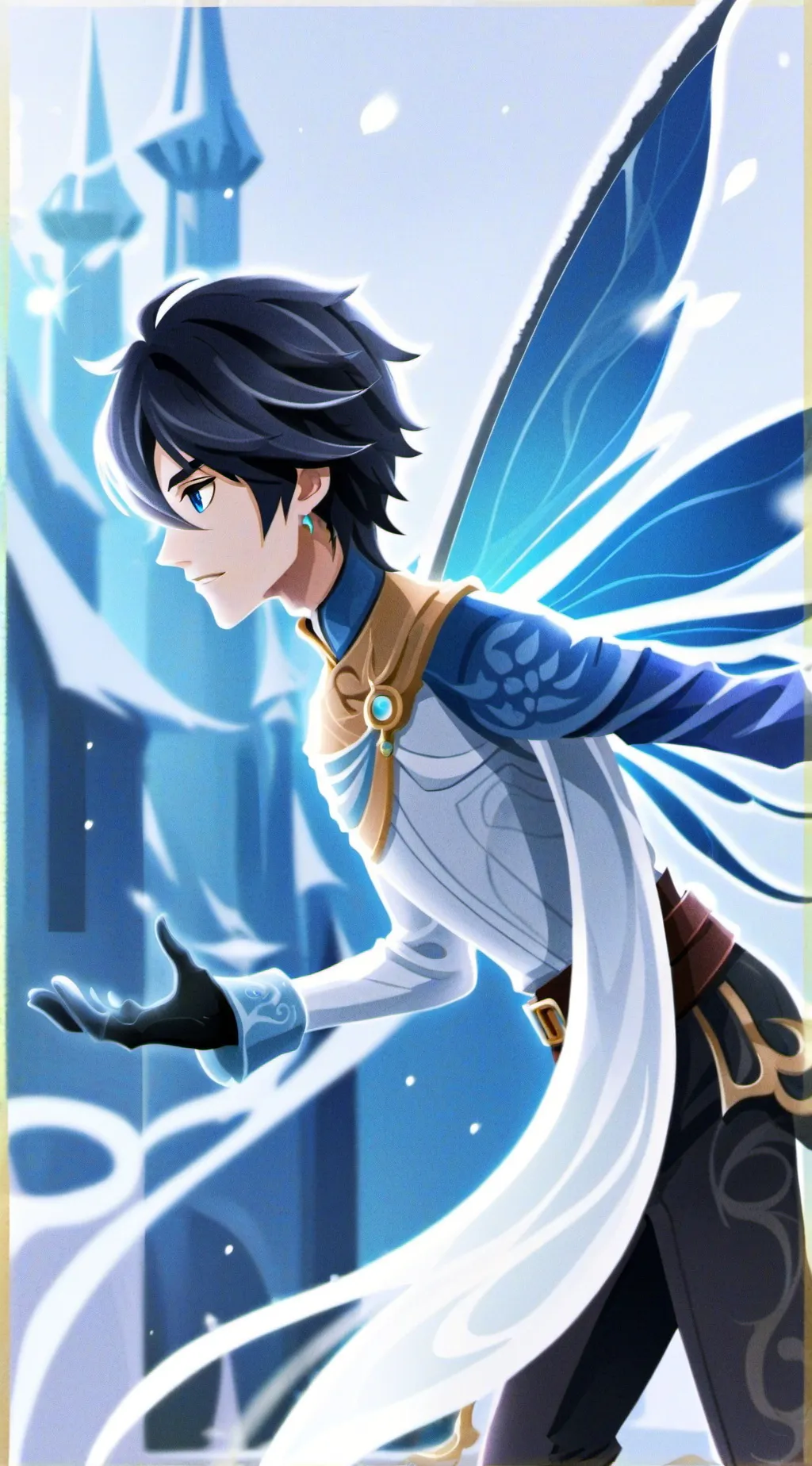 ai character: lucas seu namorado background