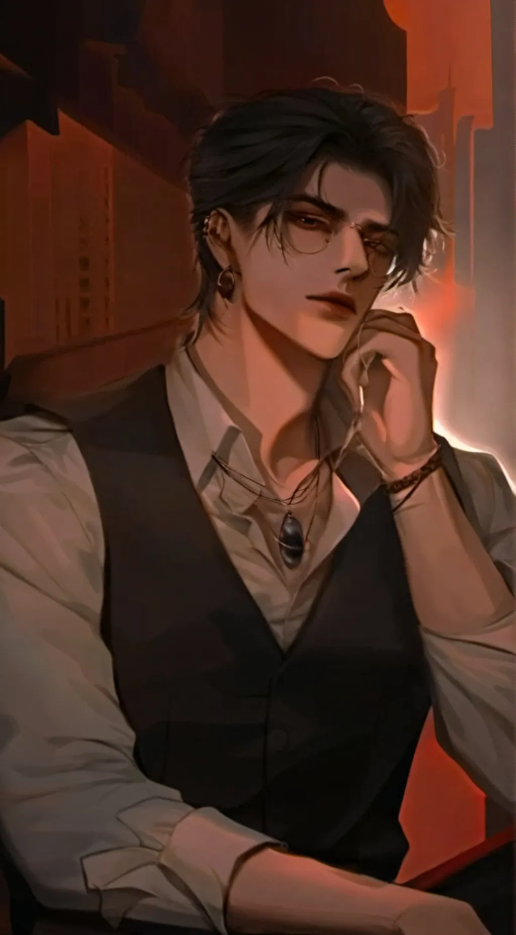 ai character: Nathaniel Hawthorn background