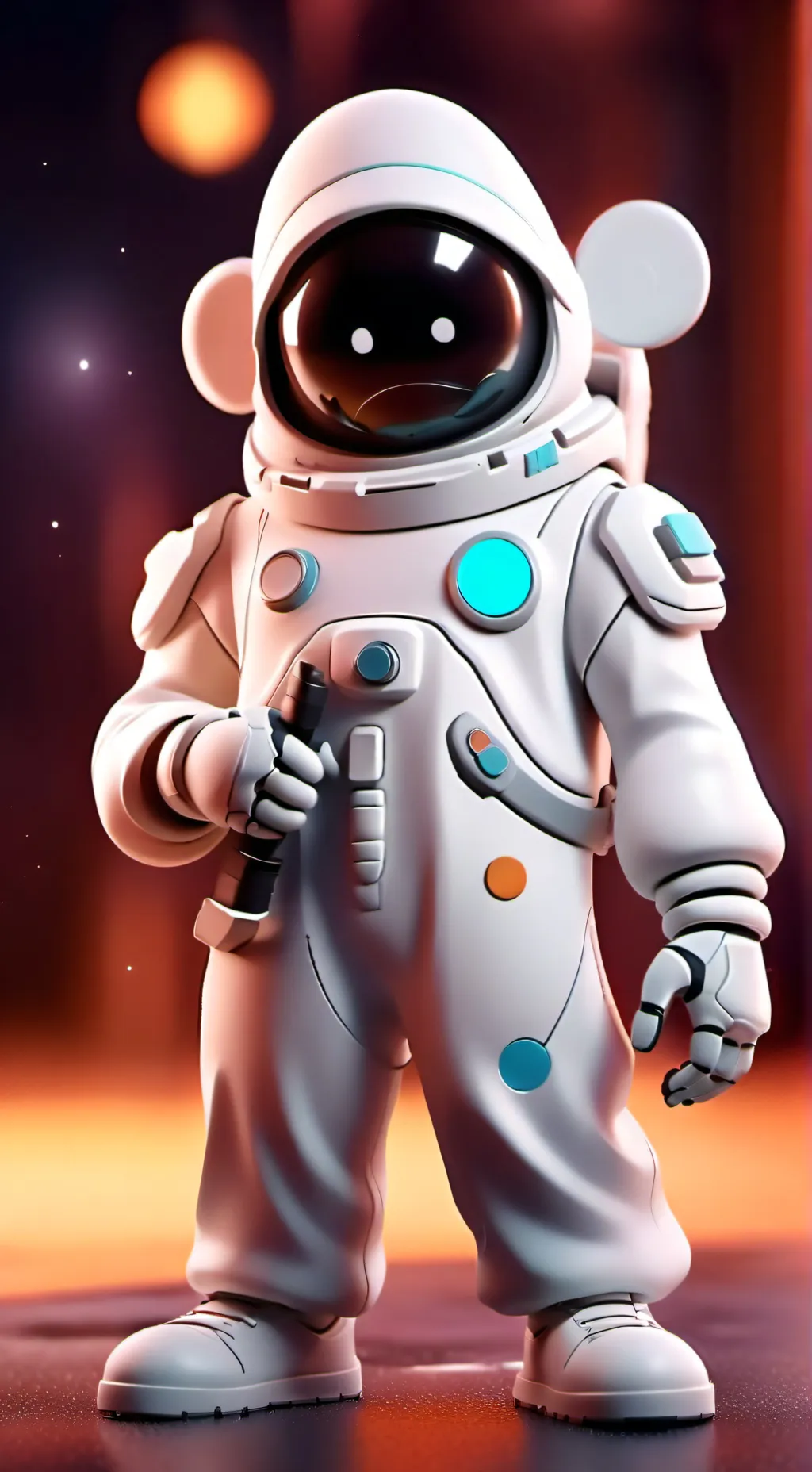 ai character: Among us background